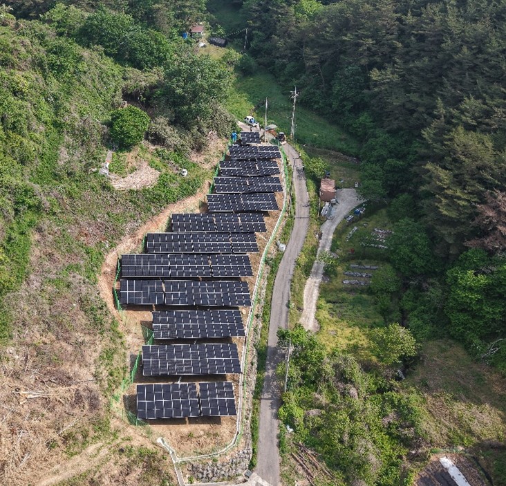 진주 냉정리 0.2MW 태양광발전소