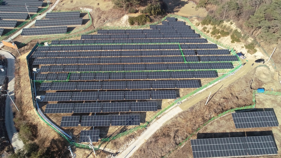 우리에너지 0.7MW 태양광발전소